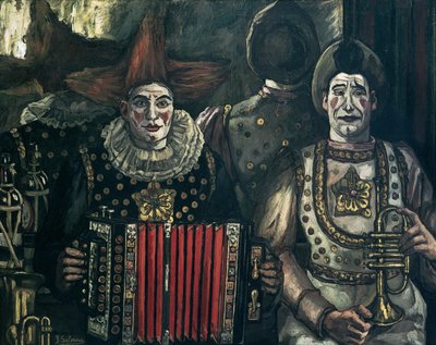 I Clown, 1920 da Jose Gutierrez Solana